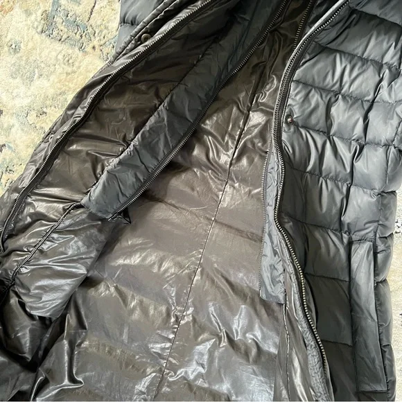 Andrew Marc x Richard Chai Coyote Fur Down Feather Puffer Parka Winter Coat - Picture 12 of 16